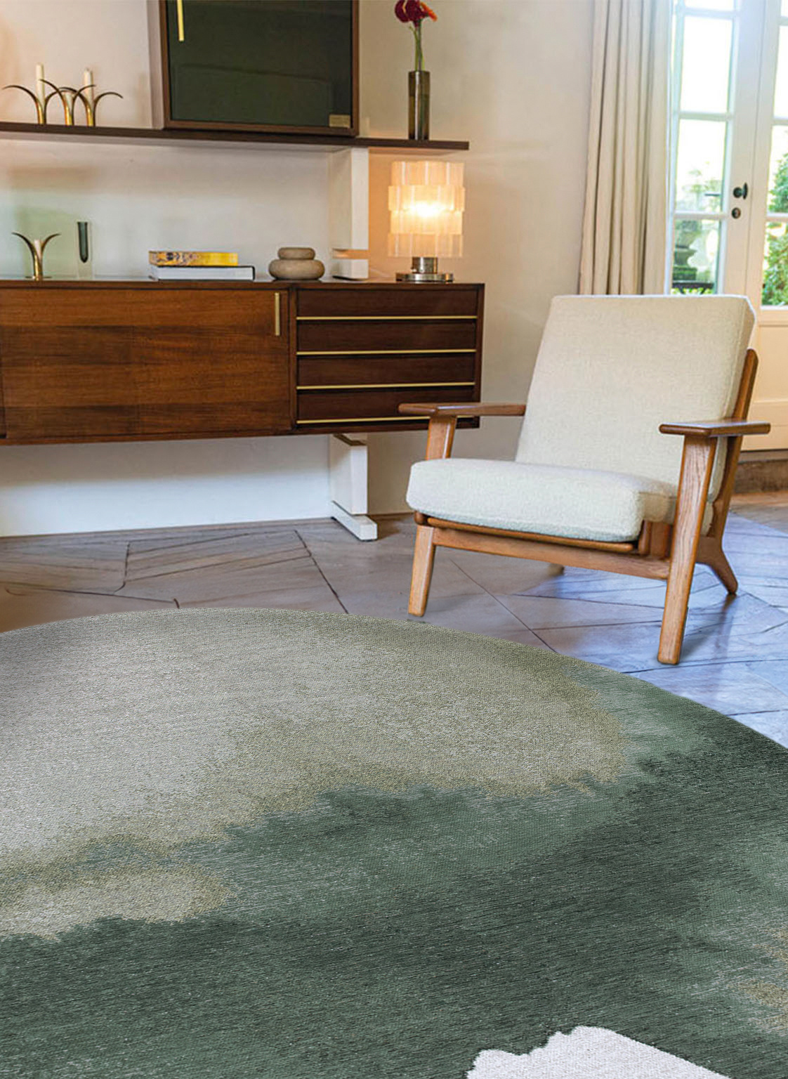 Tapete Palm Verde 9331 Redondo