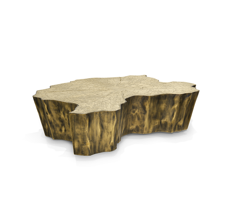 Mesa de Centro Pátina Paradise | Dimensões: L 138 × P 95 × A 36 cm