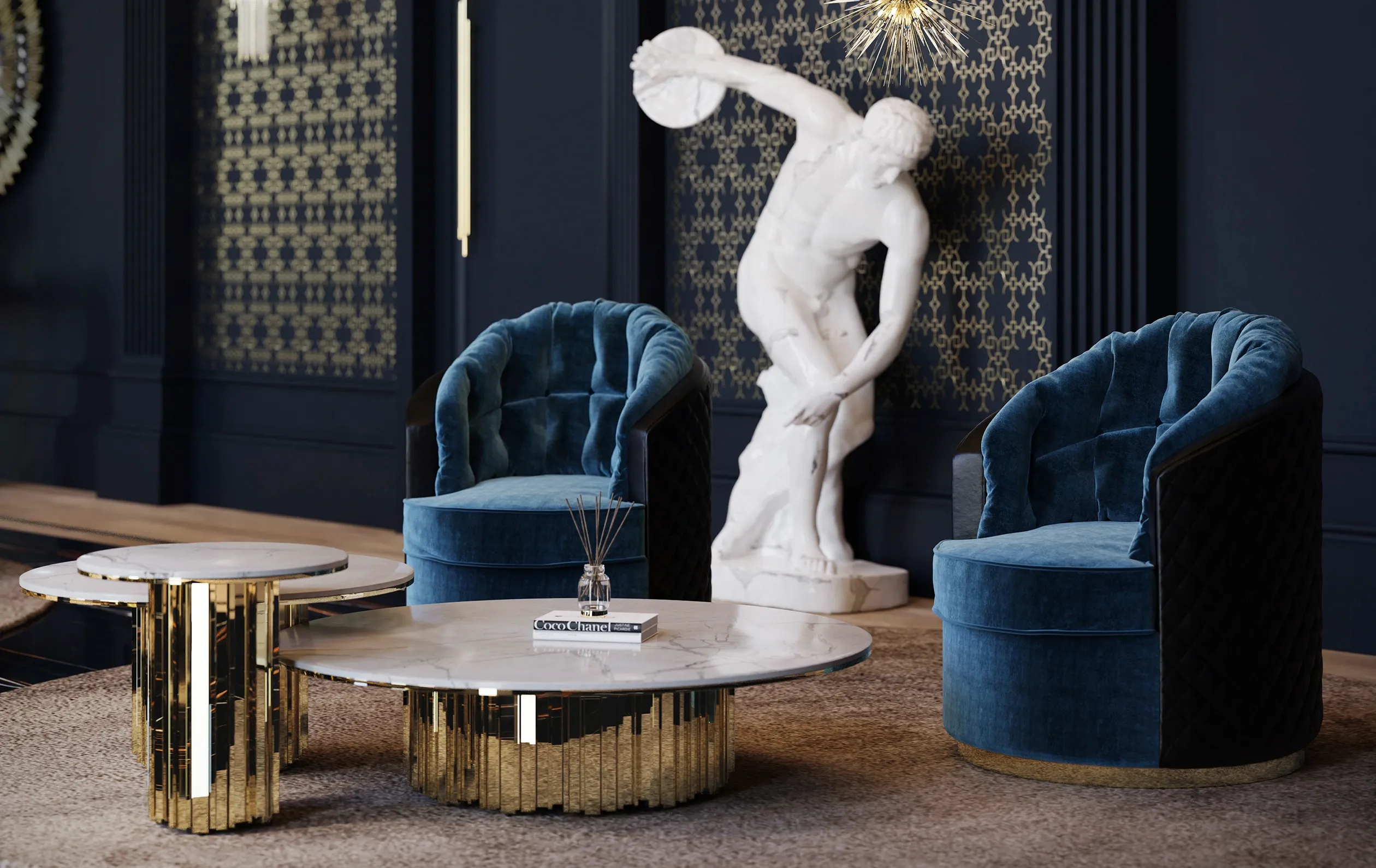 Poltrona Giratória Luxe - 4