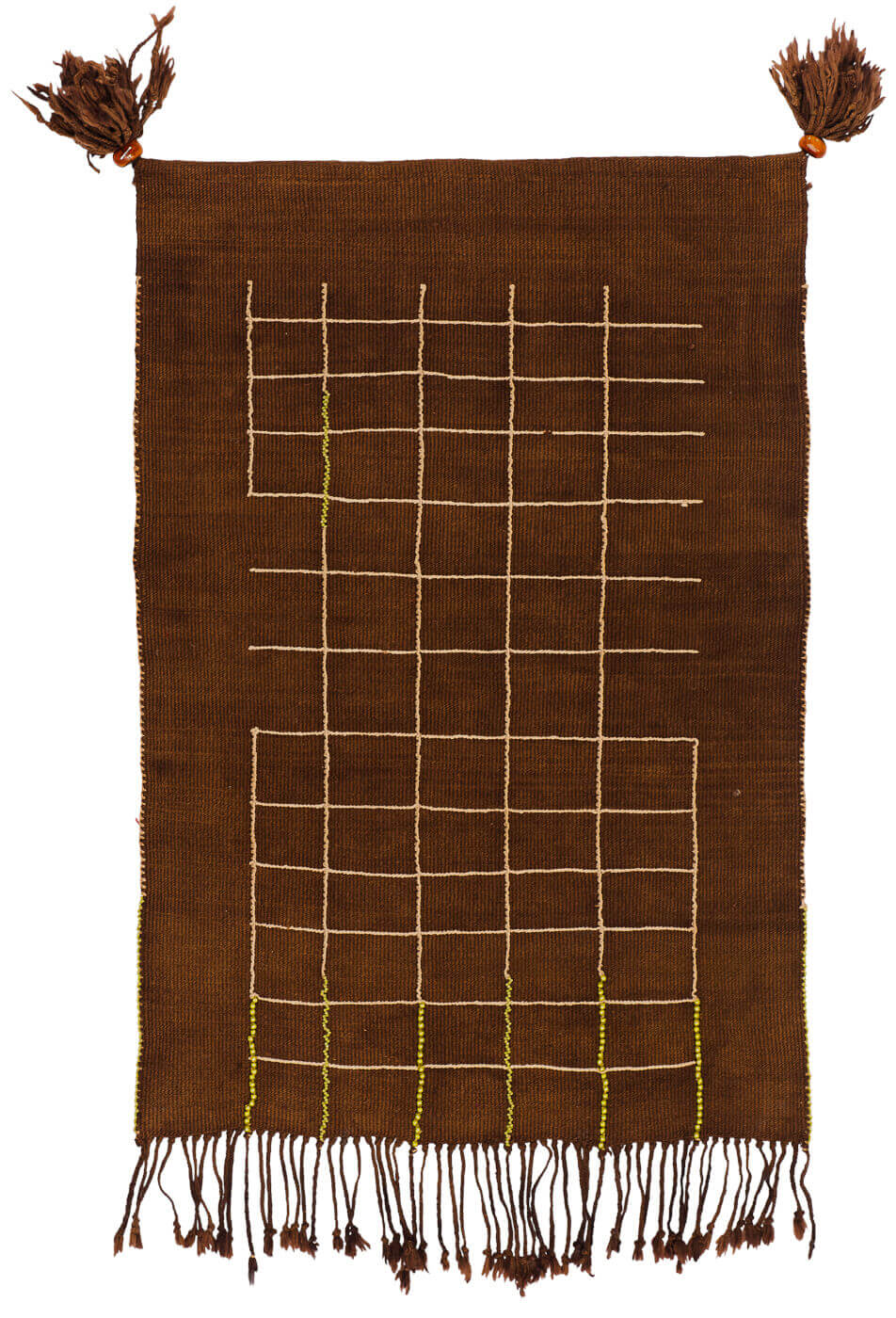 Tapete Cache Sexe Amarelo Branco | Tamanho: 200 × 300 cm