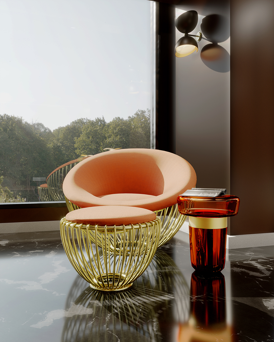 Candeeiro de parede ilusão - 2