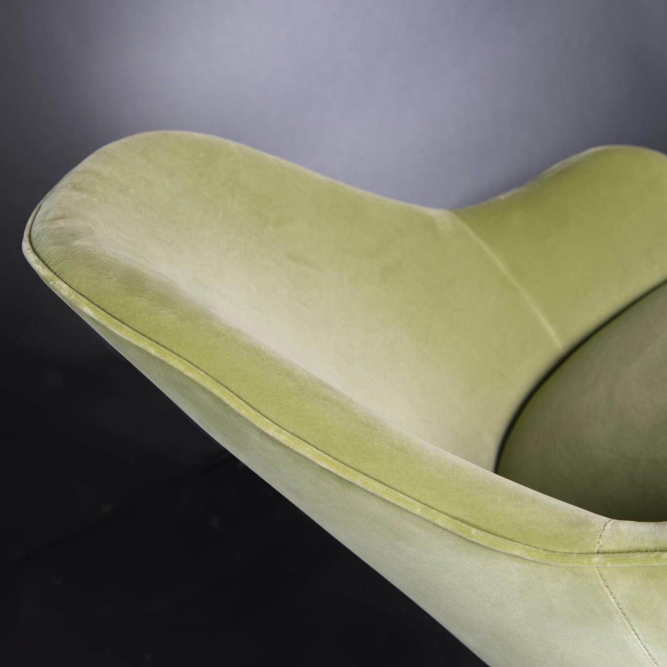 Cadeira Paulette Verde com Braços