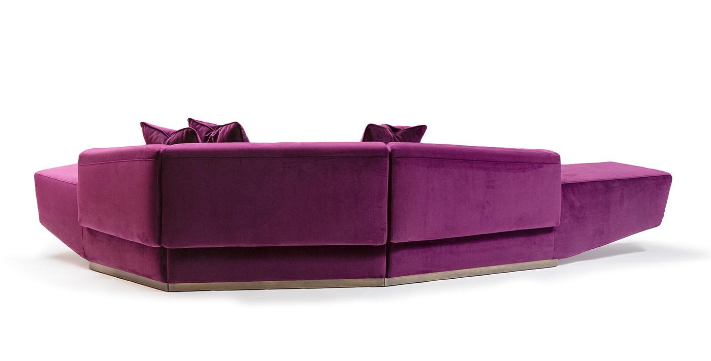 Sofá Modular Dubhè Fúcsia