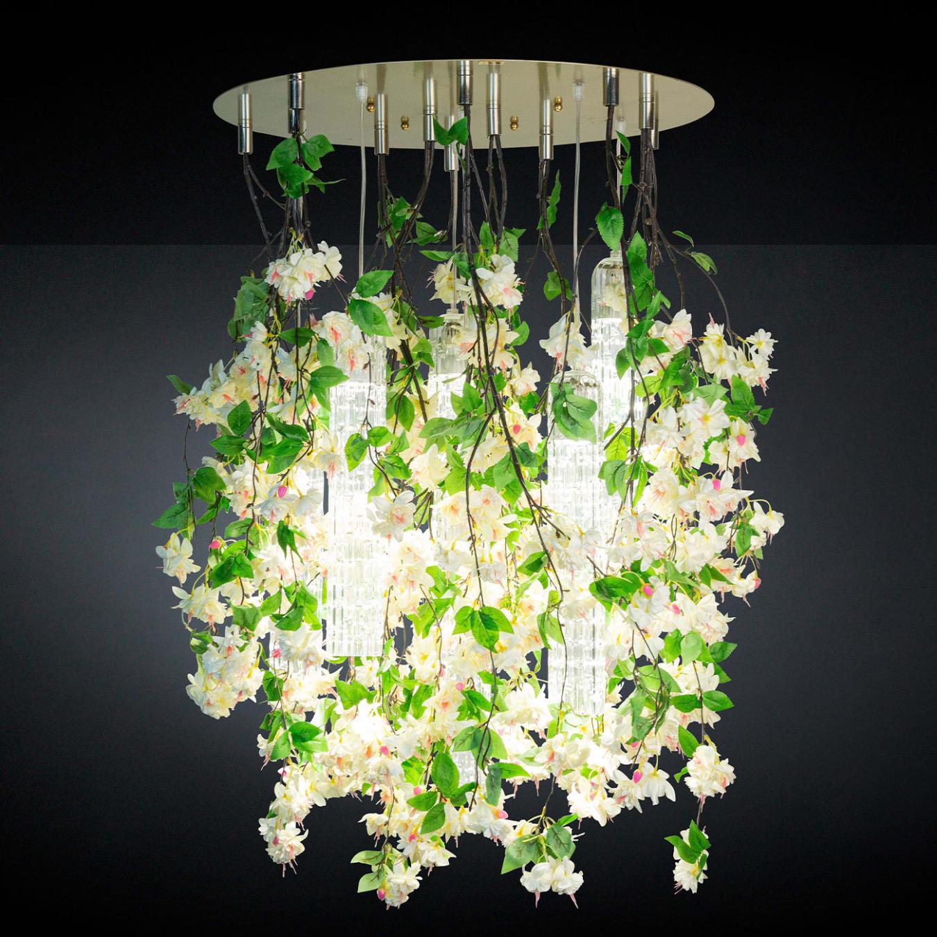 Lustre Grande White Cascade