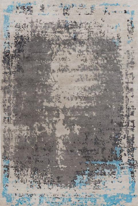 Tapete Feito à Mão Seda de Bambu Indiano