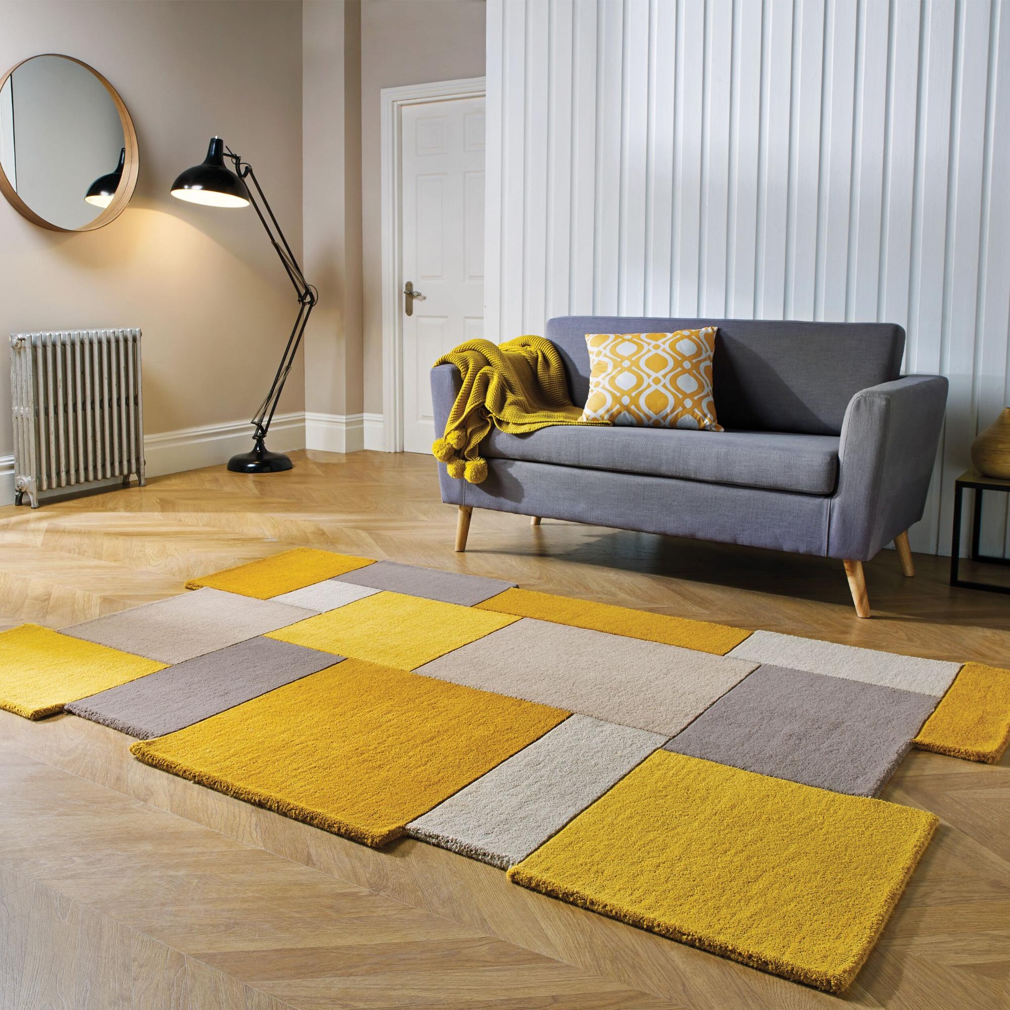 Tapete Collage Amarelo
