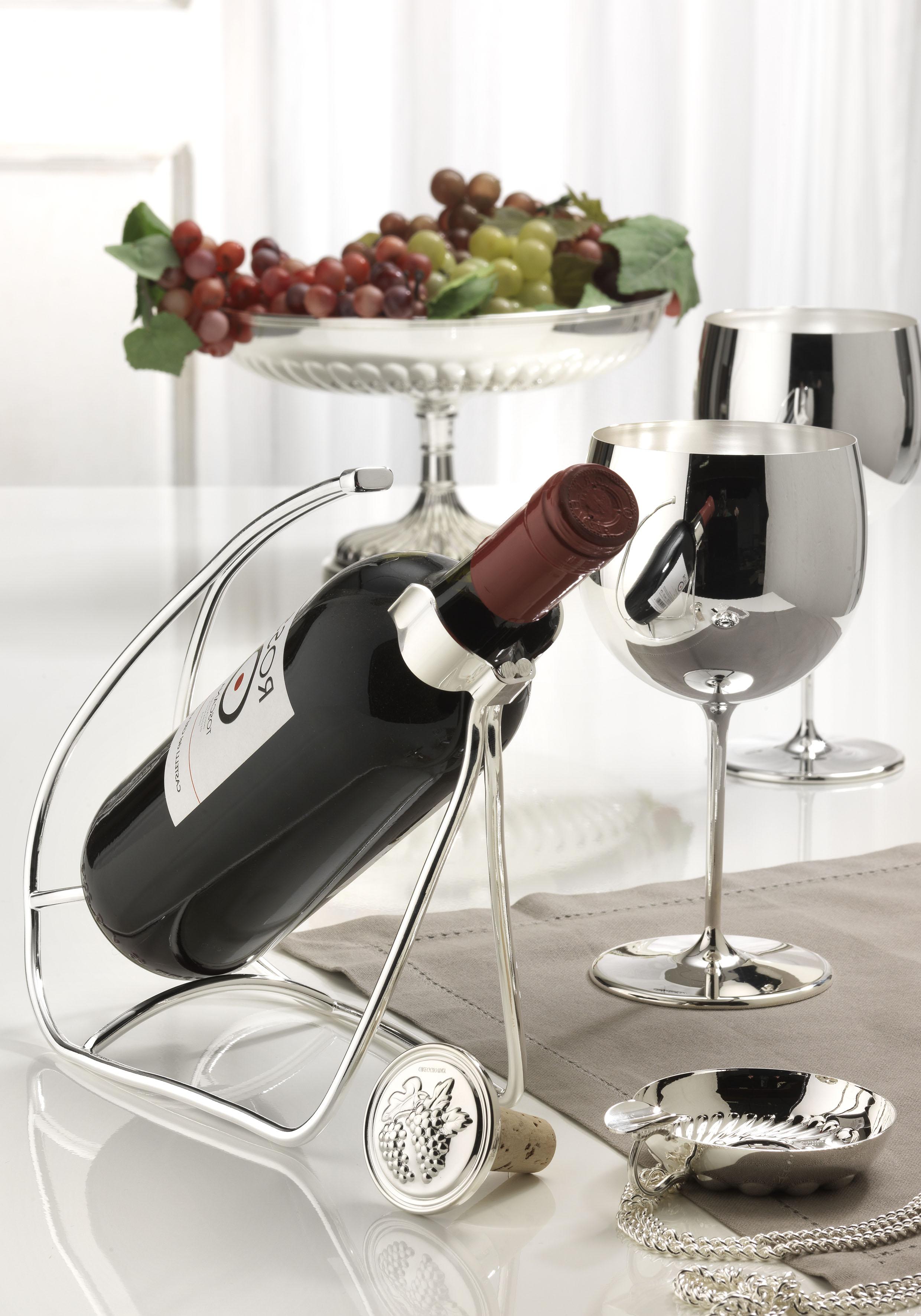 Bandeja oval prateada Grand Gourmet | Dimensões: 27 × 46 - 3