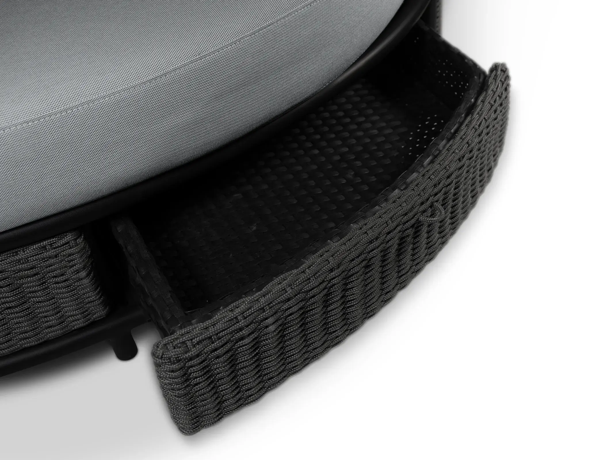 Espreguiçadeira Crown cinzenta