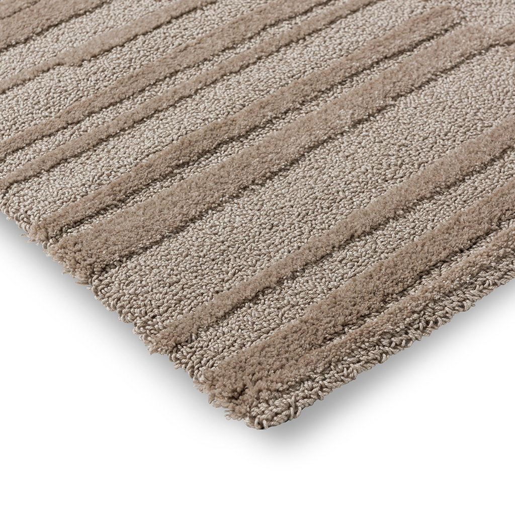 Tapete Twinset Terrain Taupe | Tamanho: 170 × 240 cm