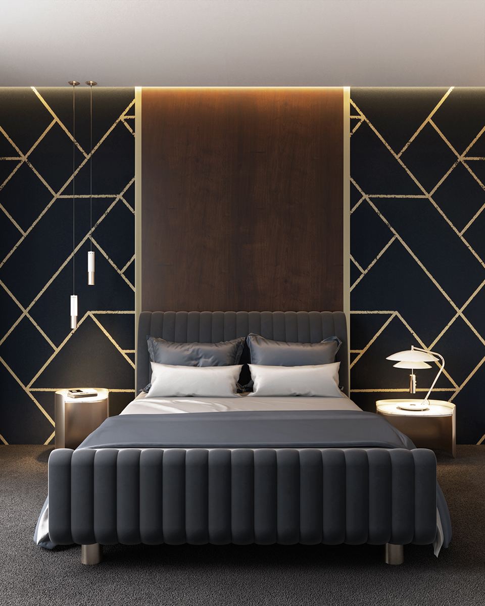 Candeeiro suspenso modernista - 11