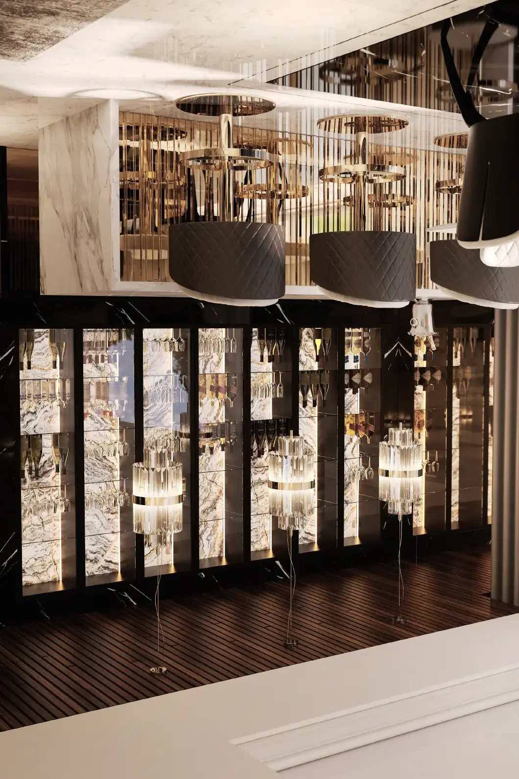 Cadeira bar giratória luxo