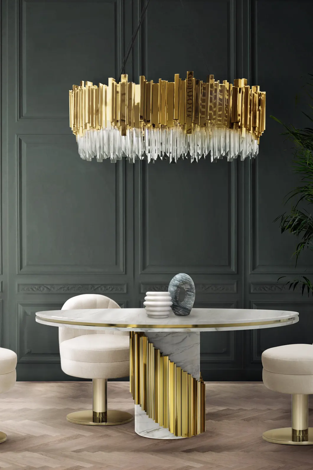 Mesa de Jantar Currents - 3