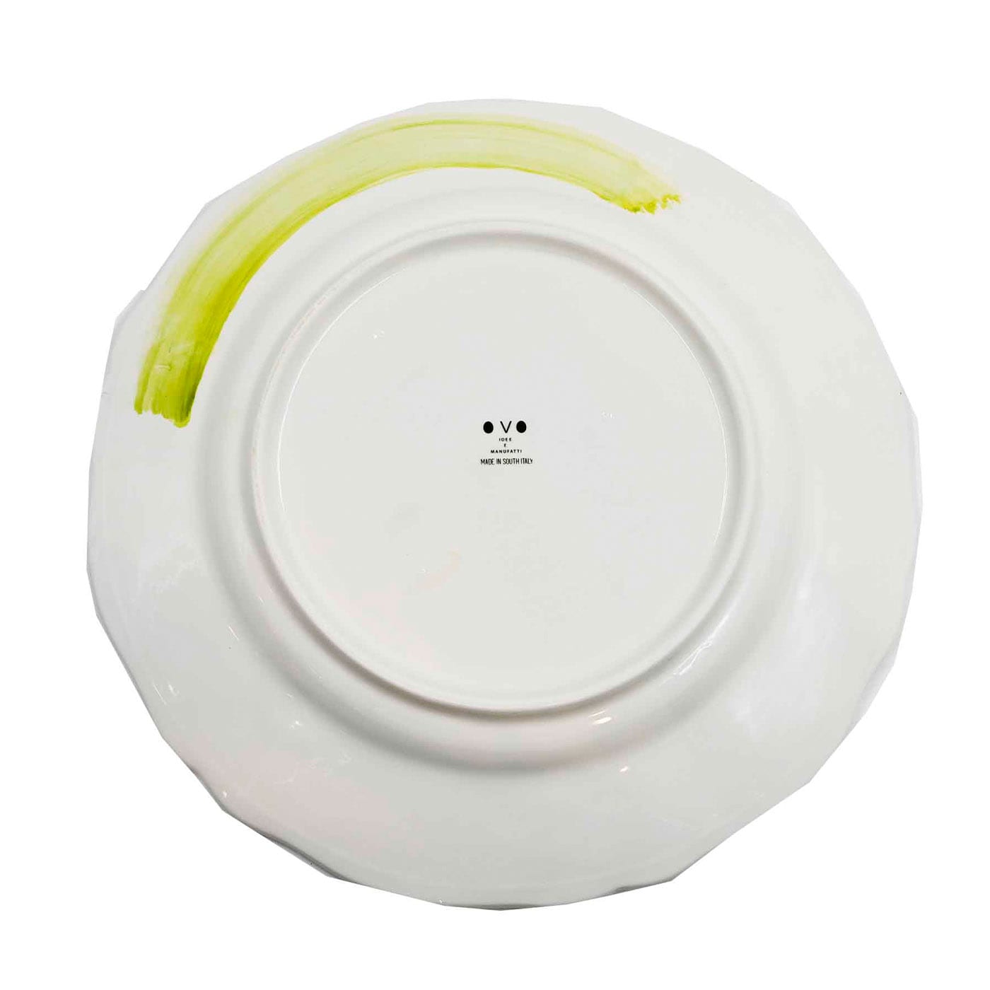 Prato cerâmico artesanal