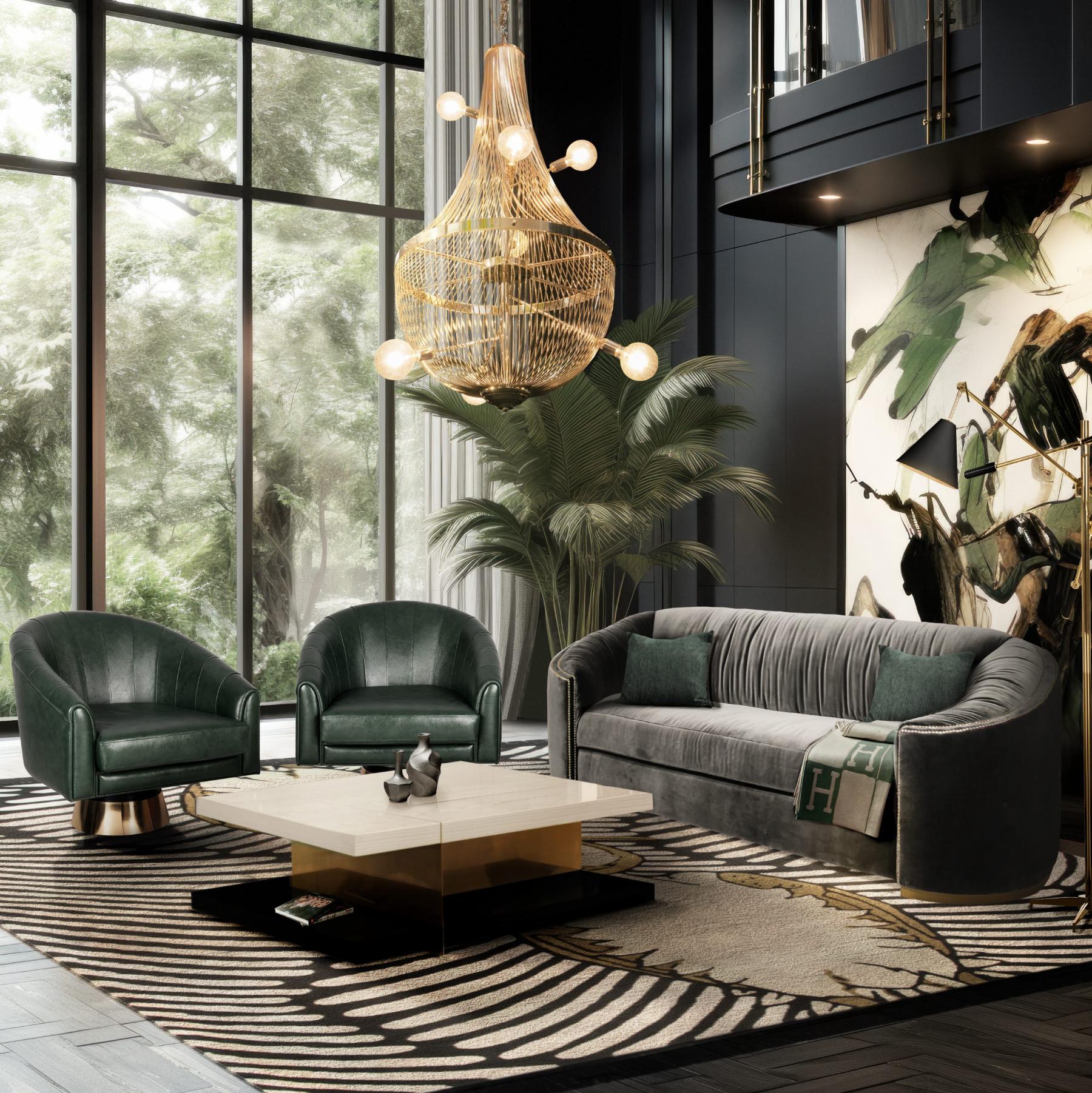 Sofá Curvo Verde Conforto Premium - 3