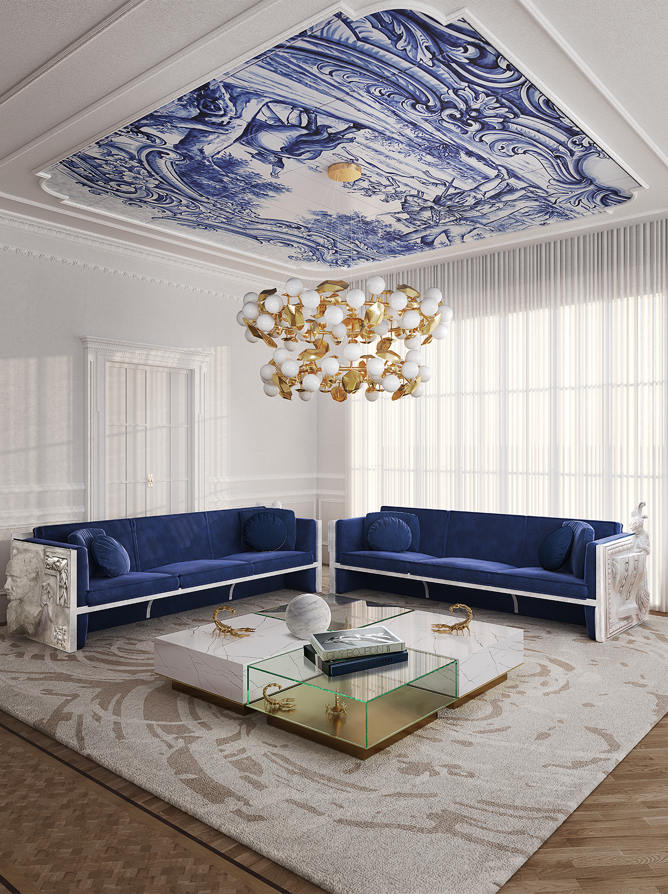 Conjunto Duplo Mesa de Centro Evolution