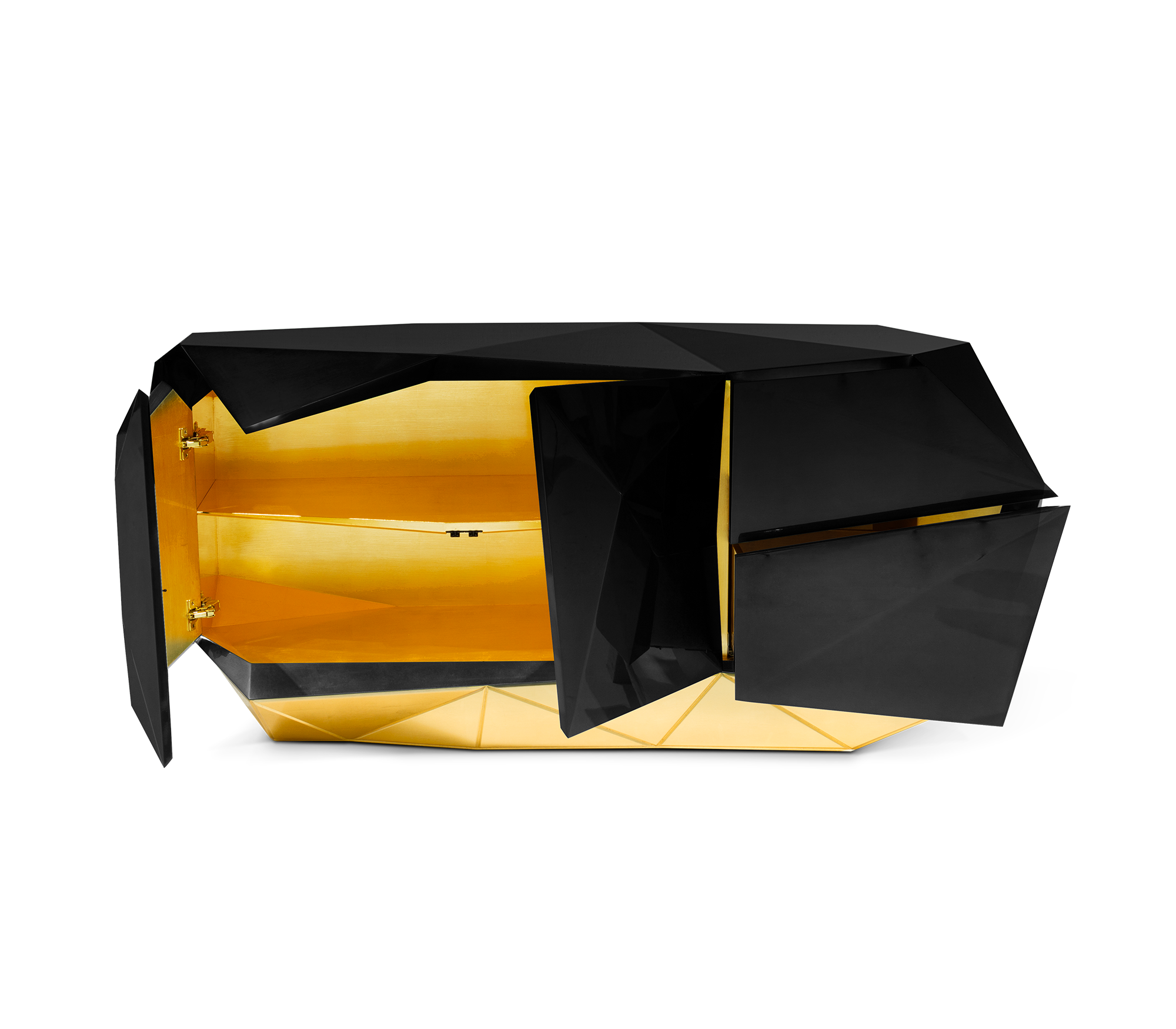 Aparador Prism 3 preto