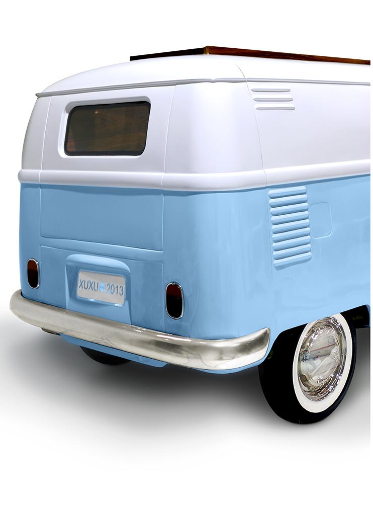 Conjunto de quarto caravana do viajante azul