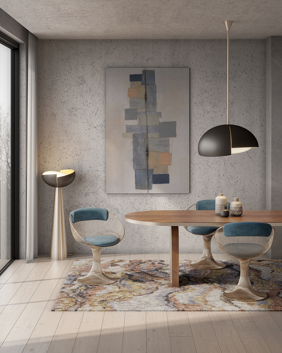 Candeeiro de pé ilusão - 2