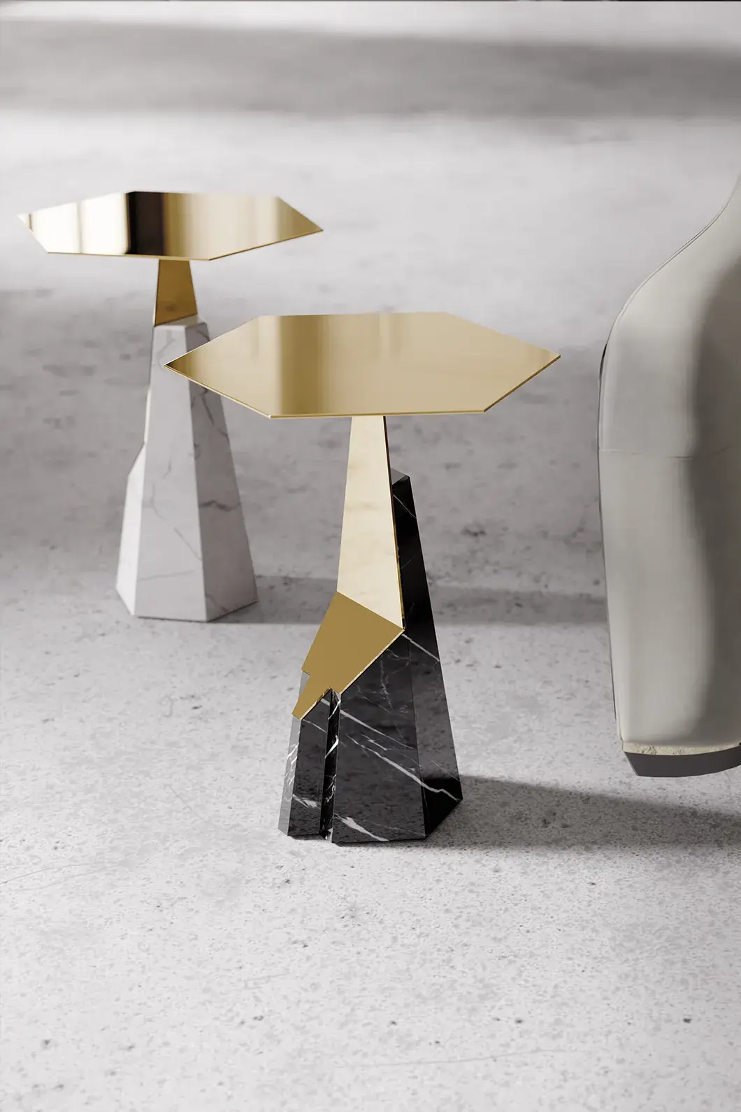 Mesa de Apoio Preta Halo - 1