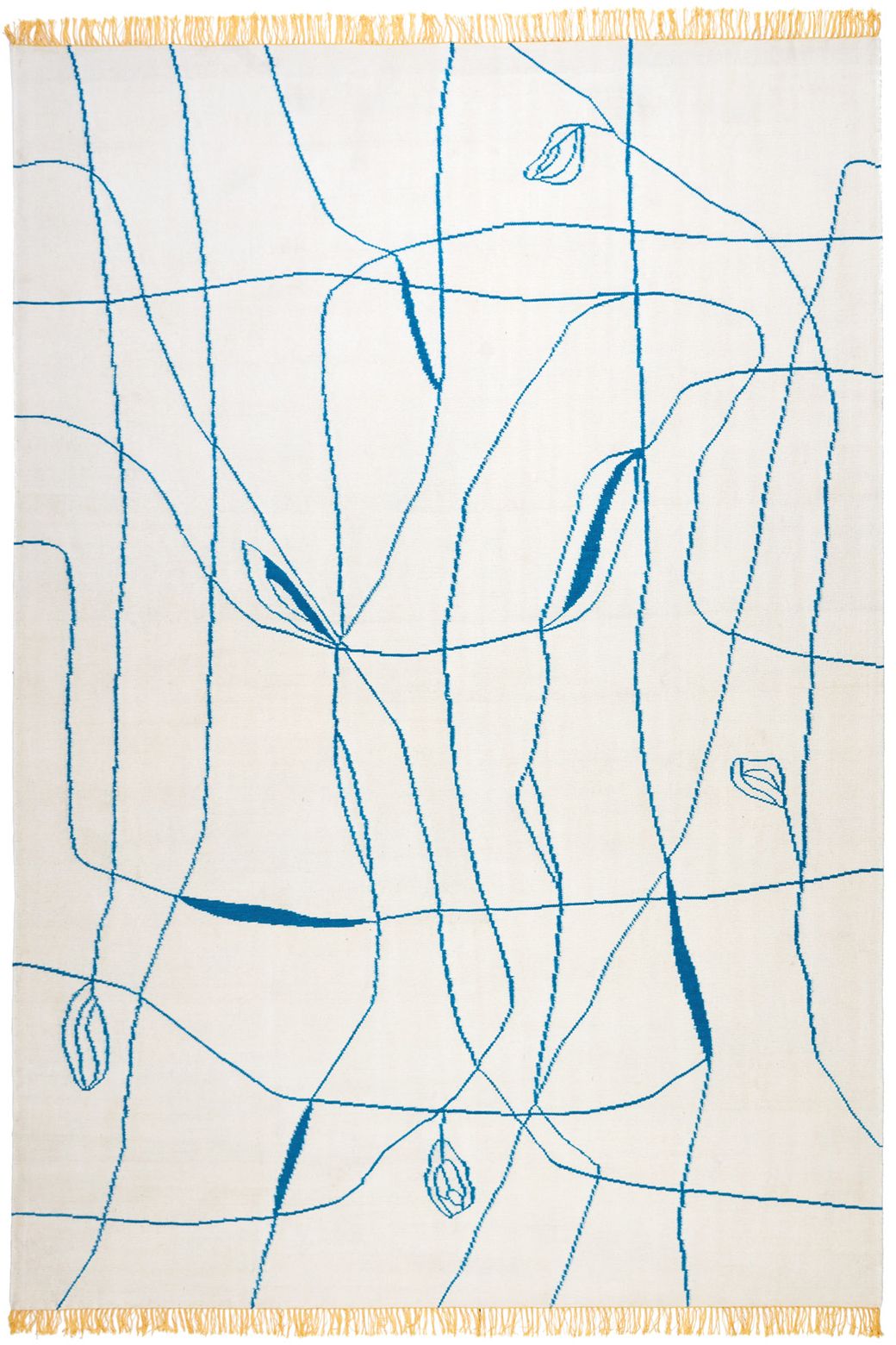 Tapete Ravie Jaune Designer