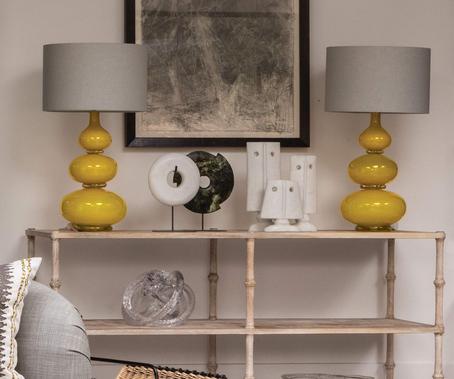 Candeeiro de Mesa Aragoa Citron