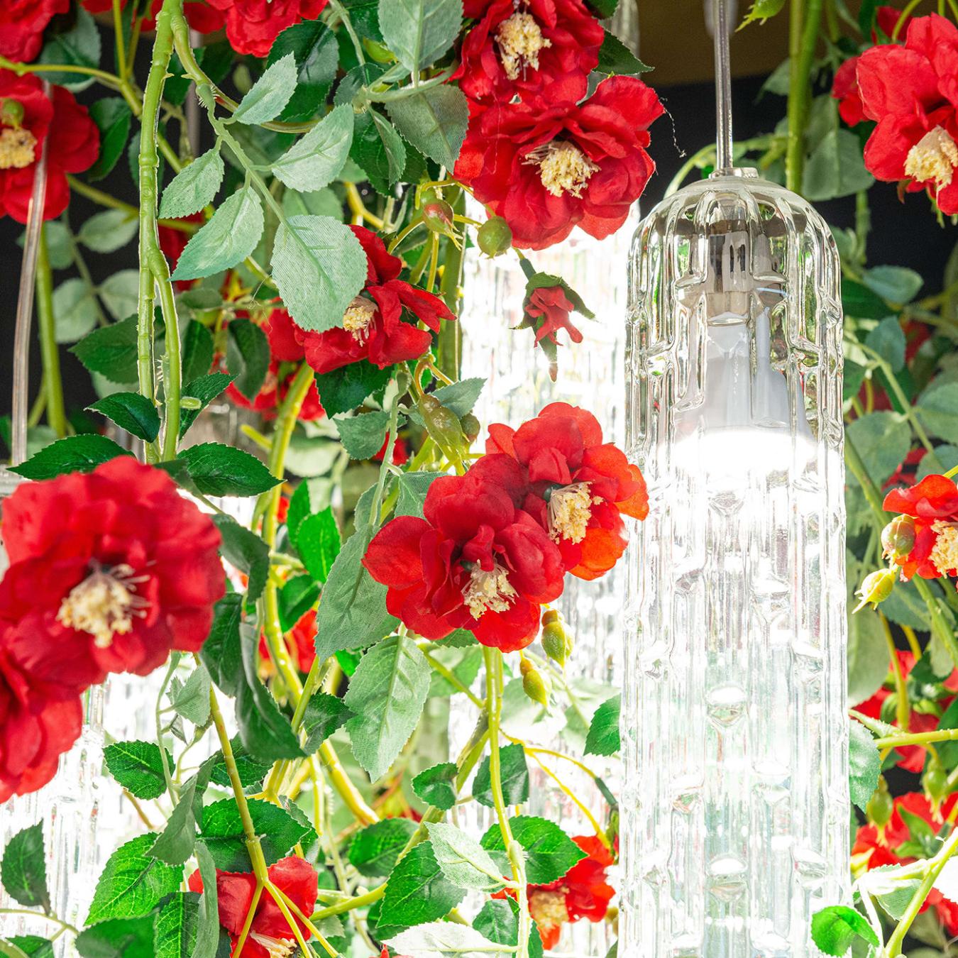 Lustre Grande Wil Red Roses