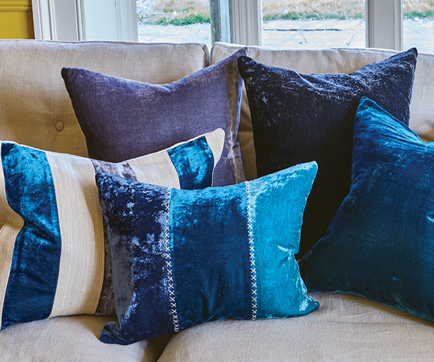 Almofada Paddy - Marine 50 × 50