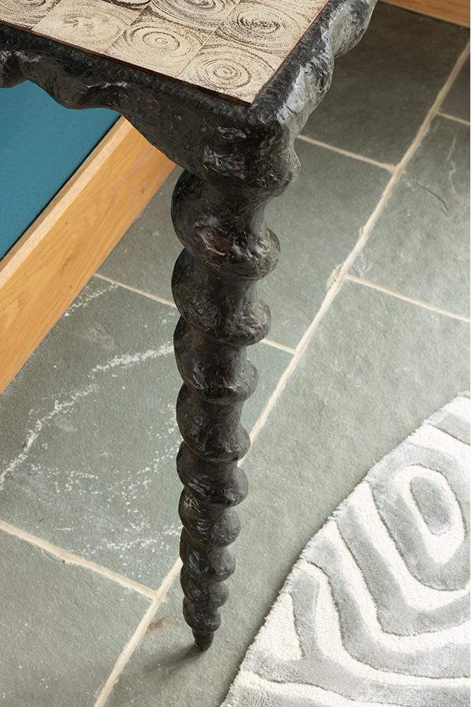 Mesa Consola Karinta White Oyster