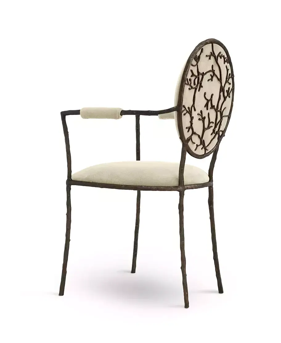 Cadeira de Jantar Elowen com Braços