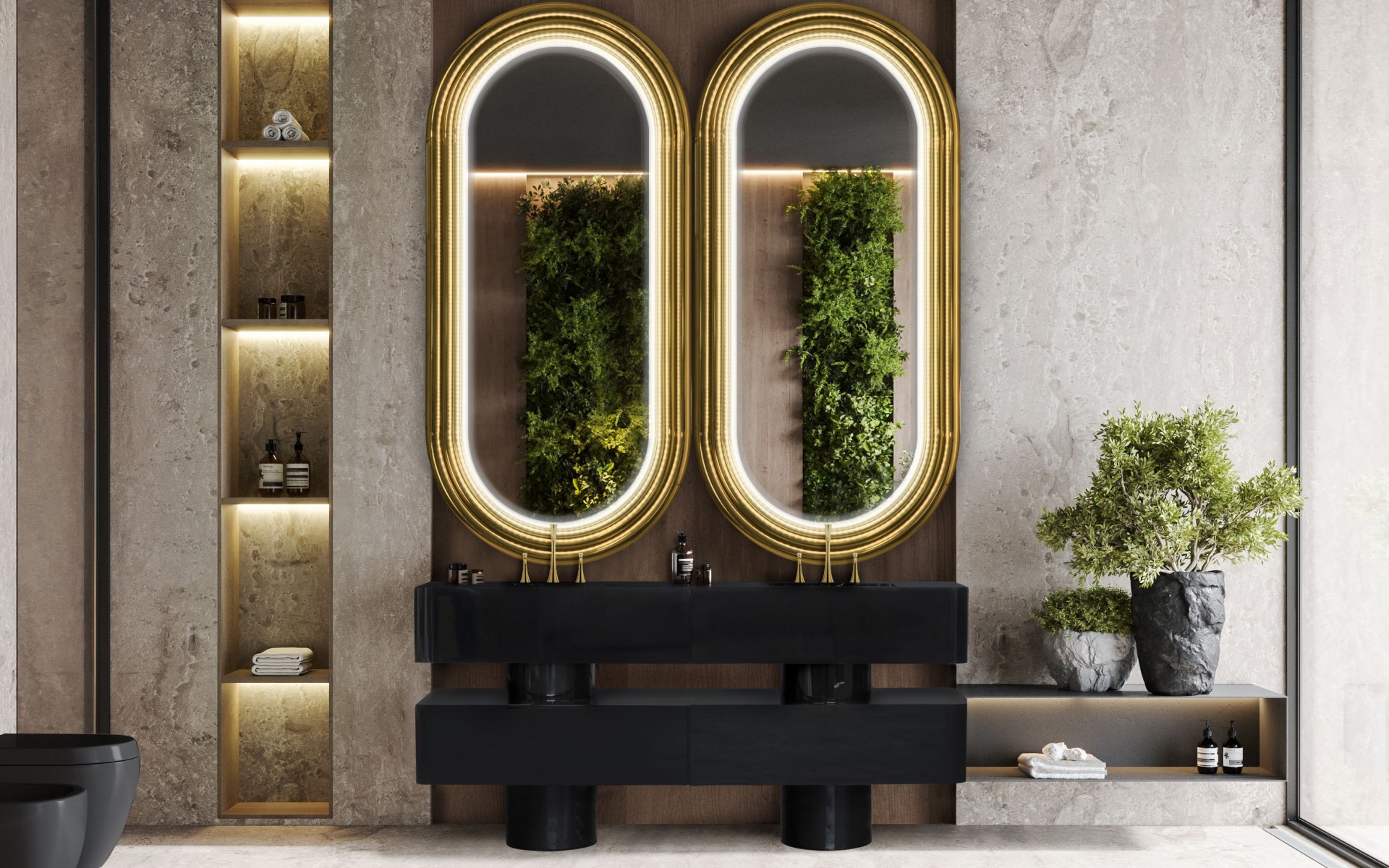 Móvel de casa de banho Zen