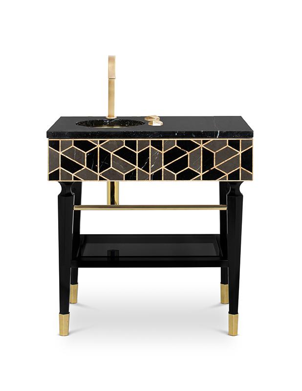 Móvel de casa de banho simples Shell