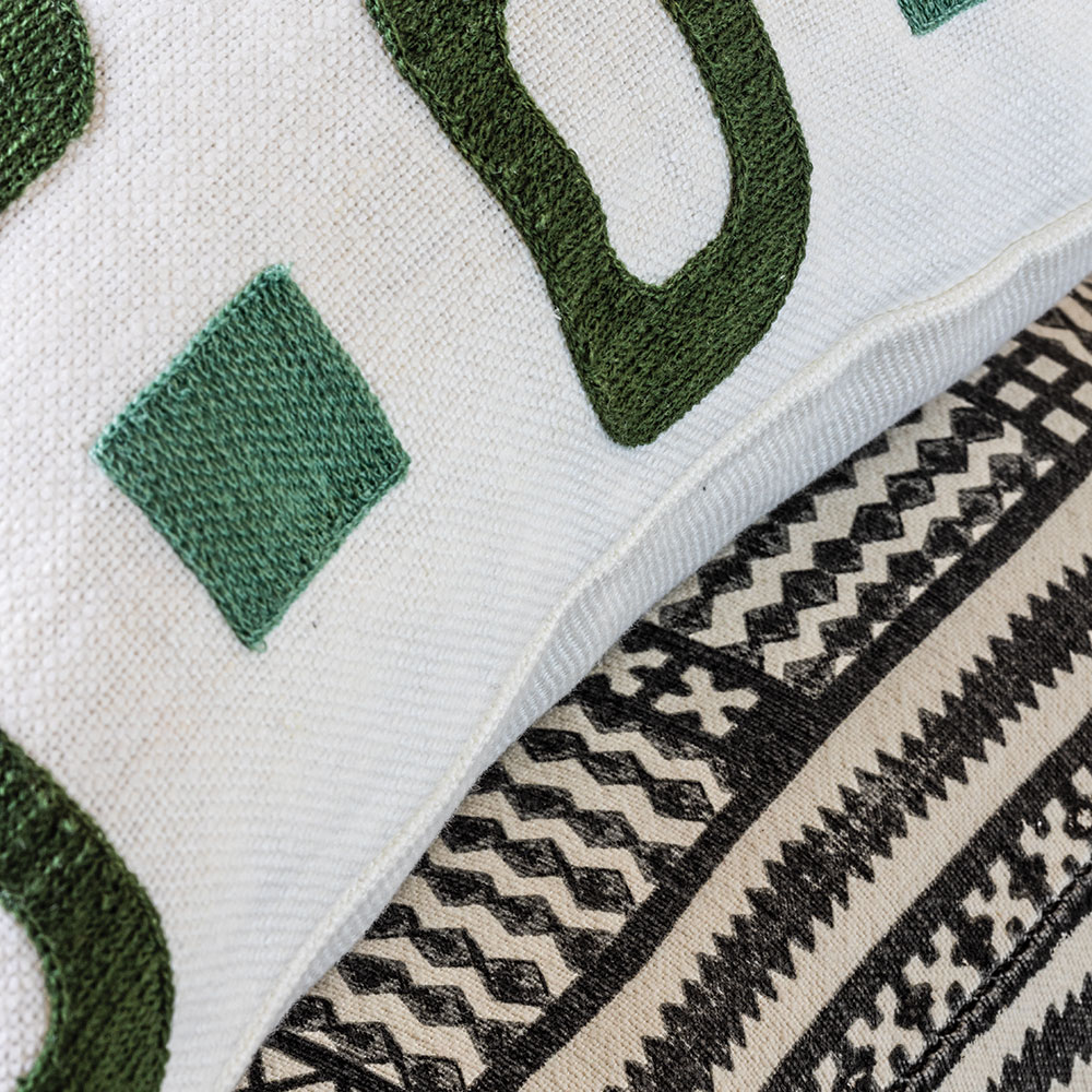 Almofada Kuba Noir 60 × 60