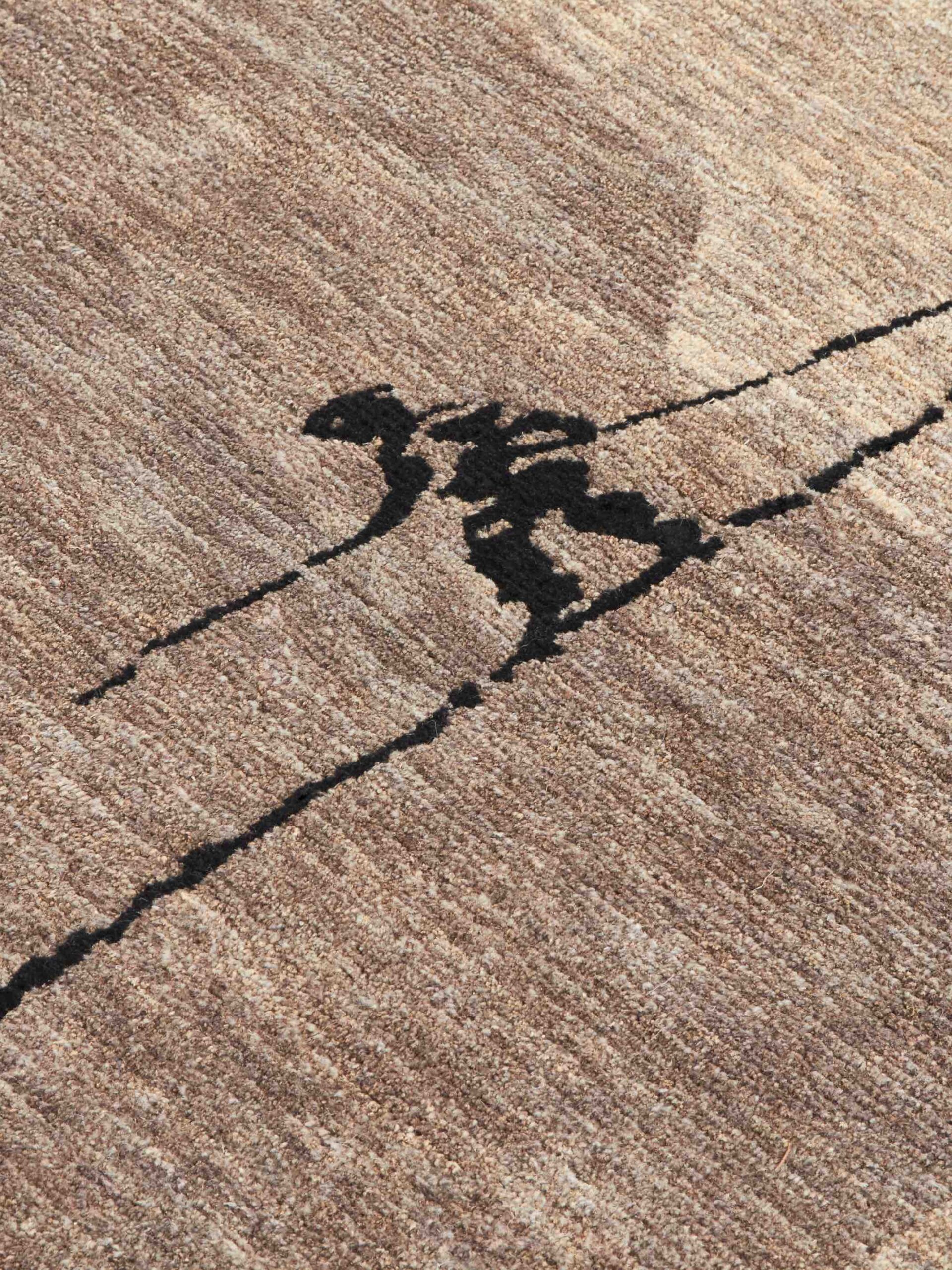 Tapete Sempre Sul Filo Designer Tecido à Mão