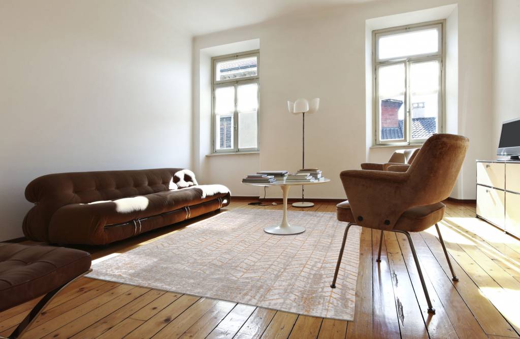 Tapete Central Amarelo | Tamanho: 200 × 280 cm