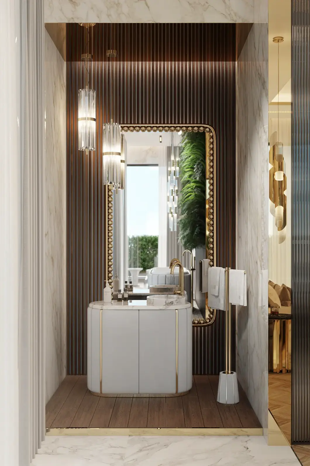 Espelho retangular Orbit