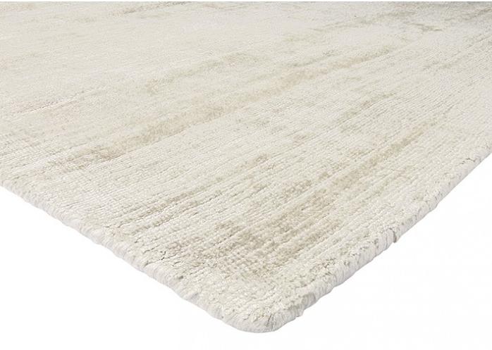 Tapete Liso / Creme Indiano Tecido à Mão | Tamanho: 140 × 200 cm