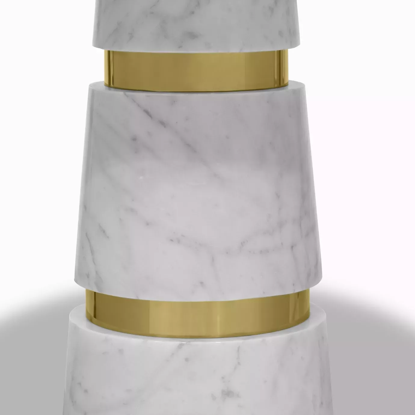 Mesa de Jantar Mármore Carrara Avalanche