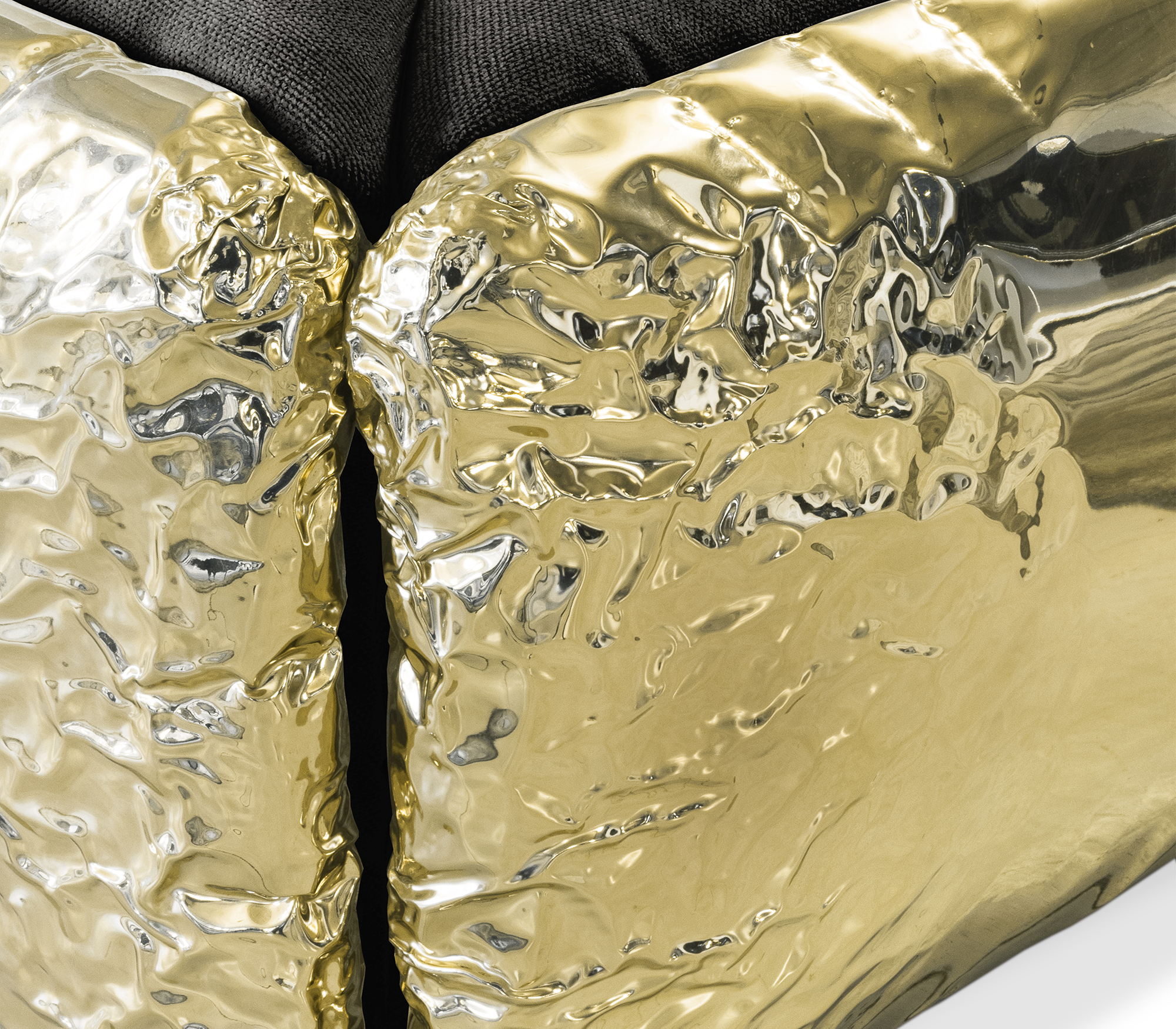 Sofá Modular Preto Imperia