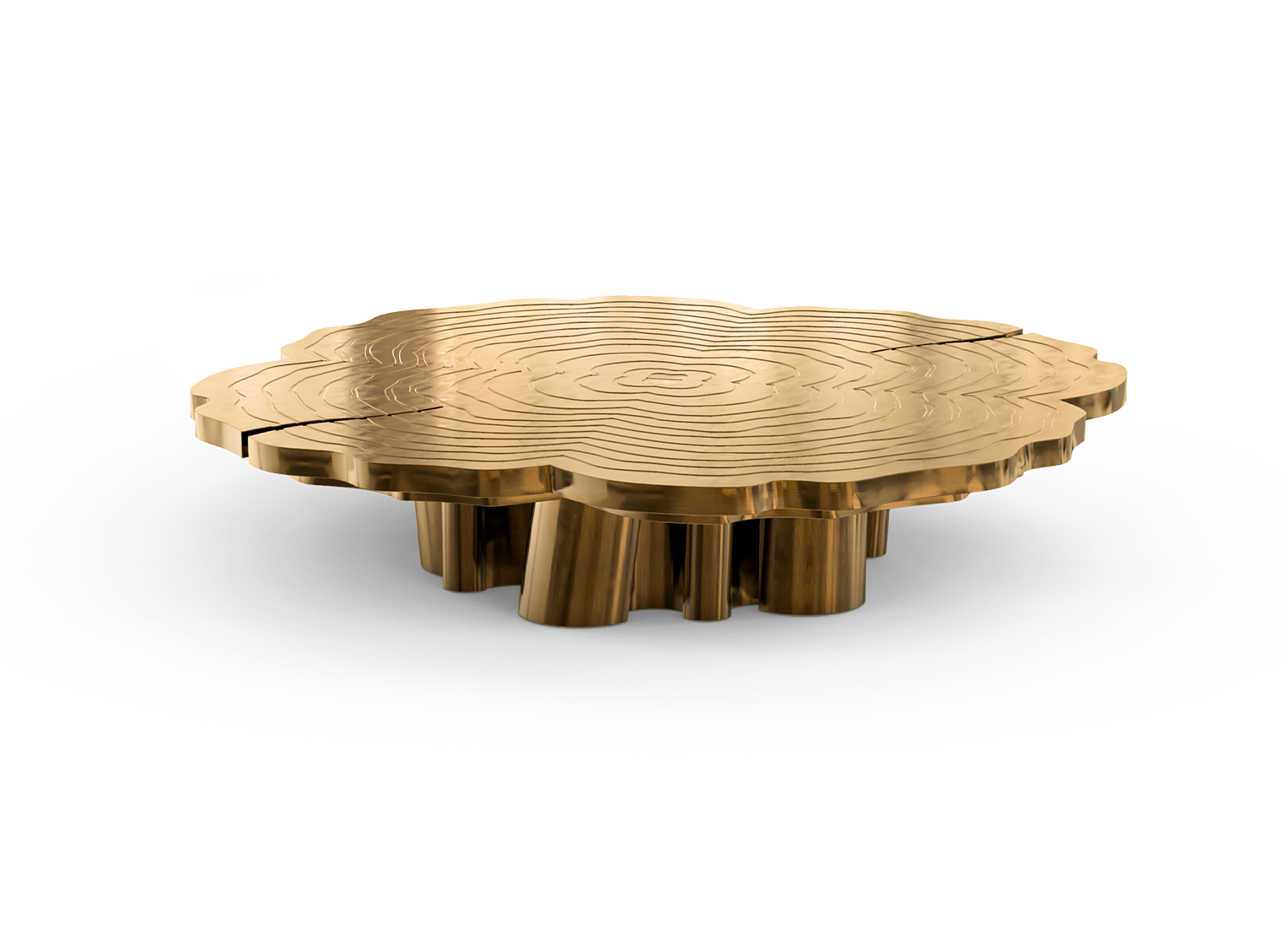 Conjunto 3 Peças Mesa de Centro Pátina Fortuna