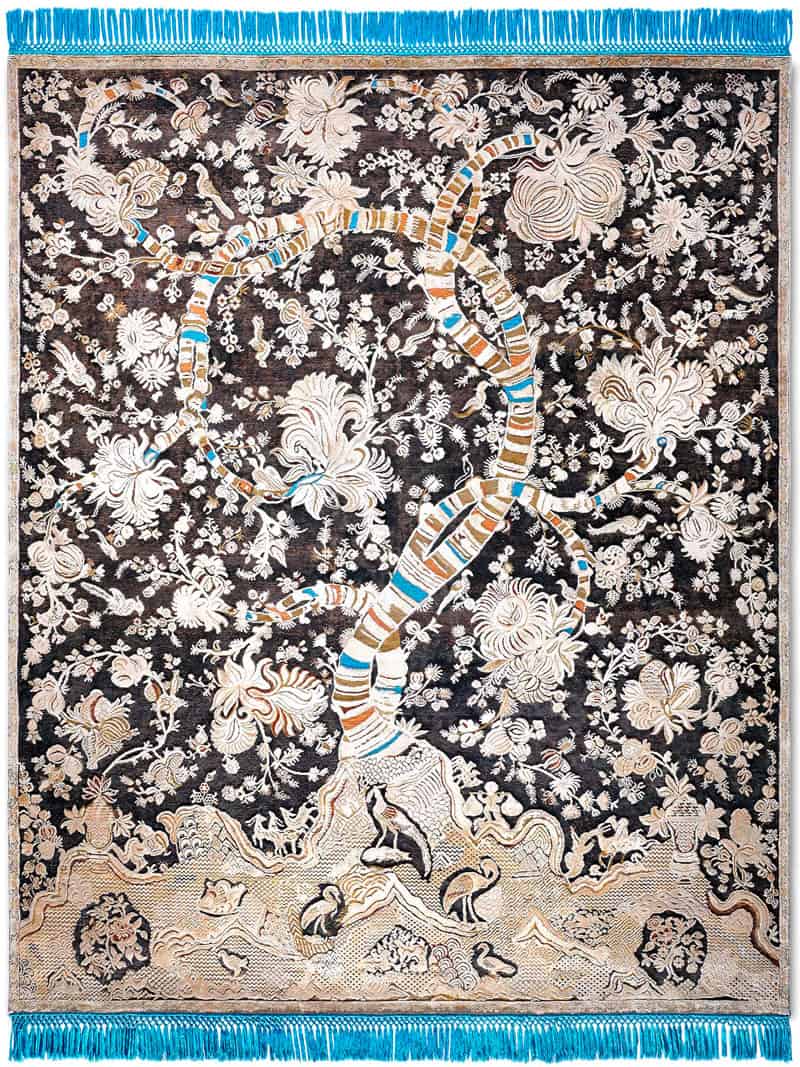 Tapete Original Feito à Mão Luxury