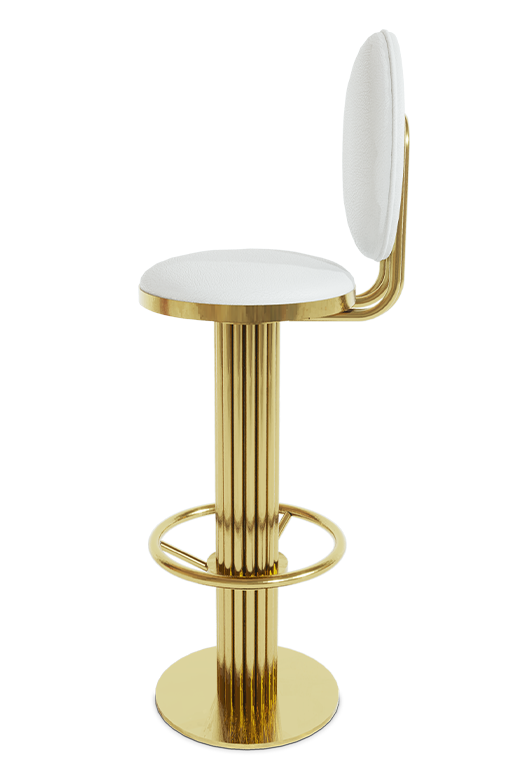 Banco bar redondo Keira