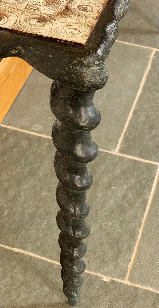 Mesa Consola Karinta White Oyster