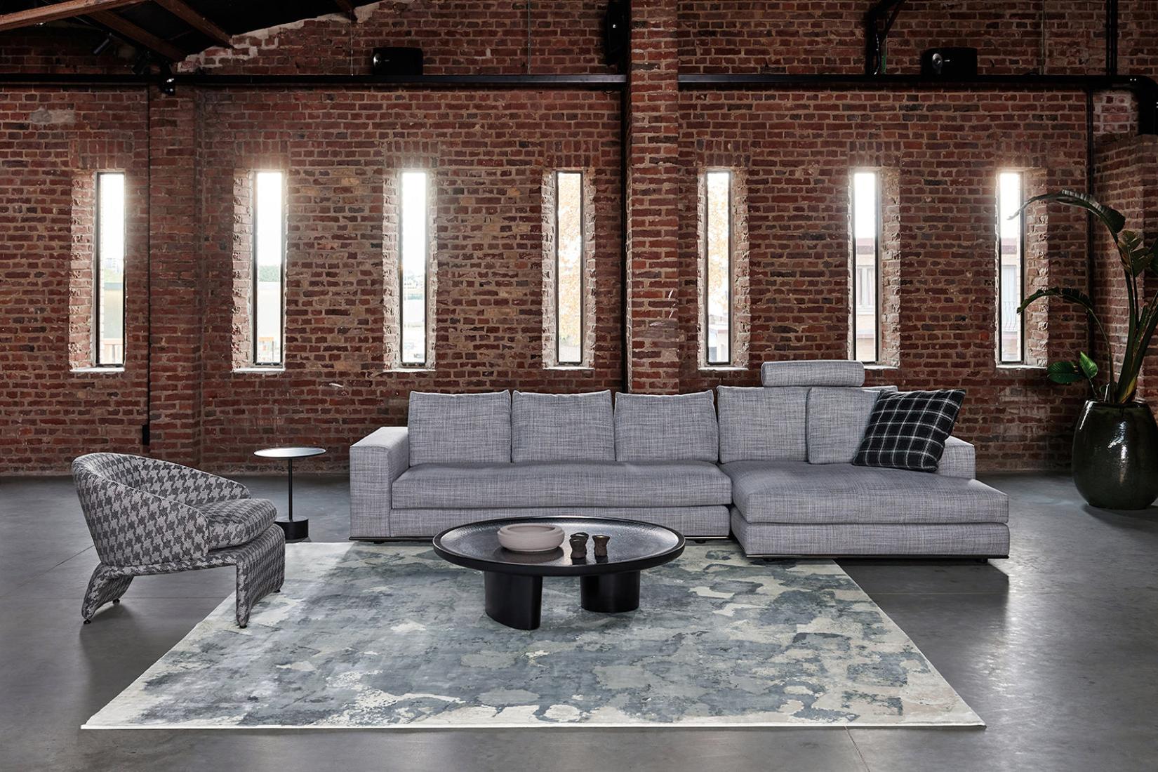 Tapete Patchwork Cinza Astral | Tamanho: 250 × 250 cm