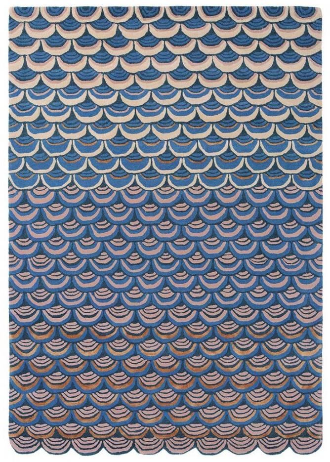 Tapete Masquerade Azul | Tamanho: 250 × 350 cm