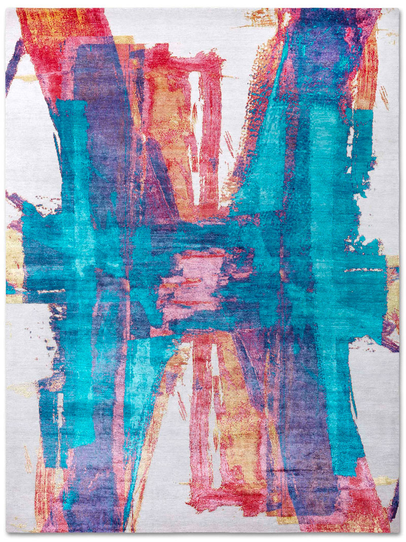 Tapete Portland Poetry Tecido à Mão | Tamanho: 170 × 240 cm