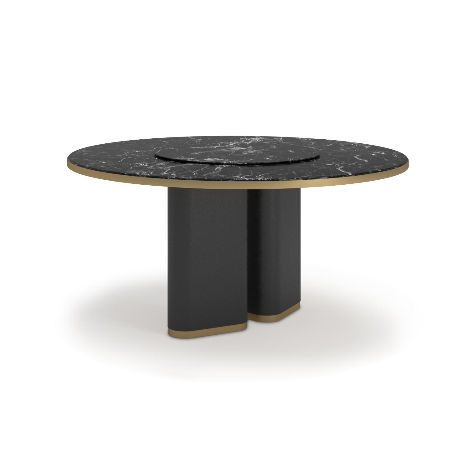 Mesa de Jantar Fabian com Lazy Susan