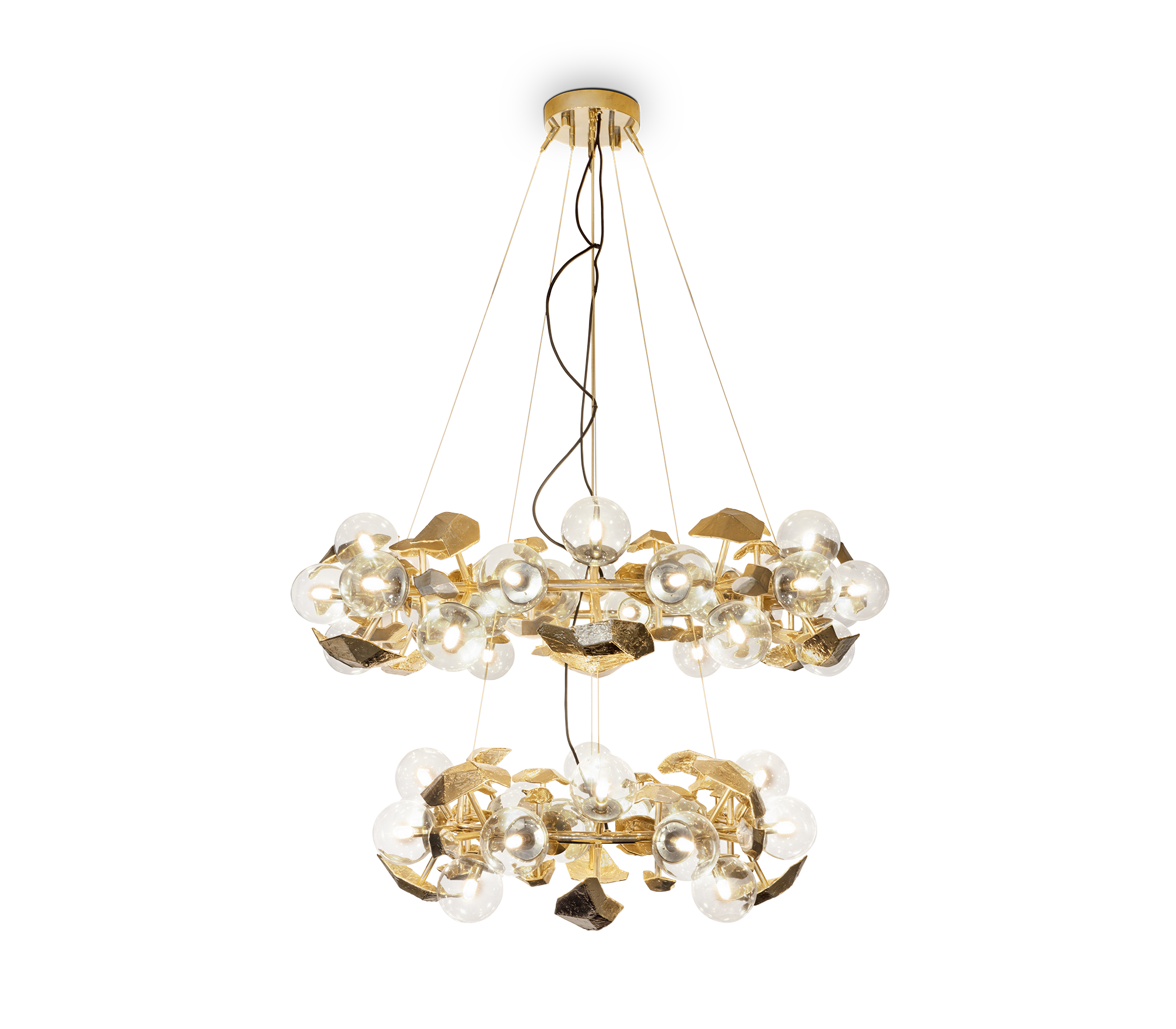 Candeeiro suspenso redondo II Athena