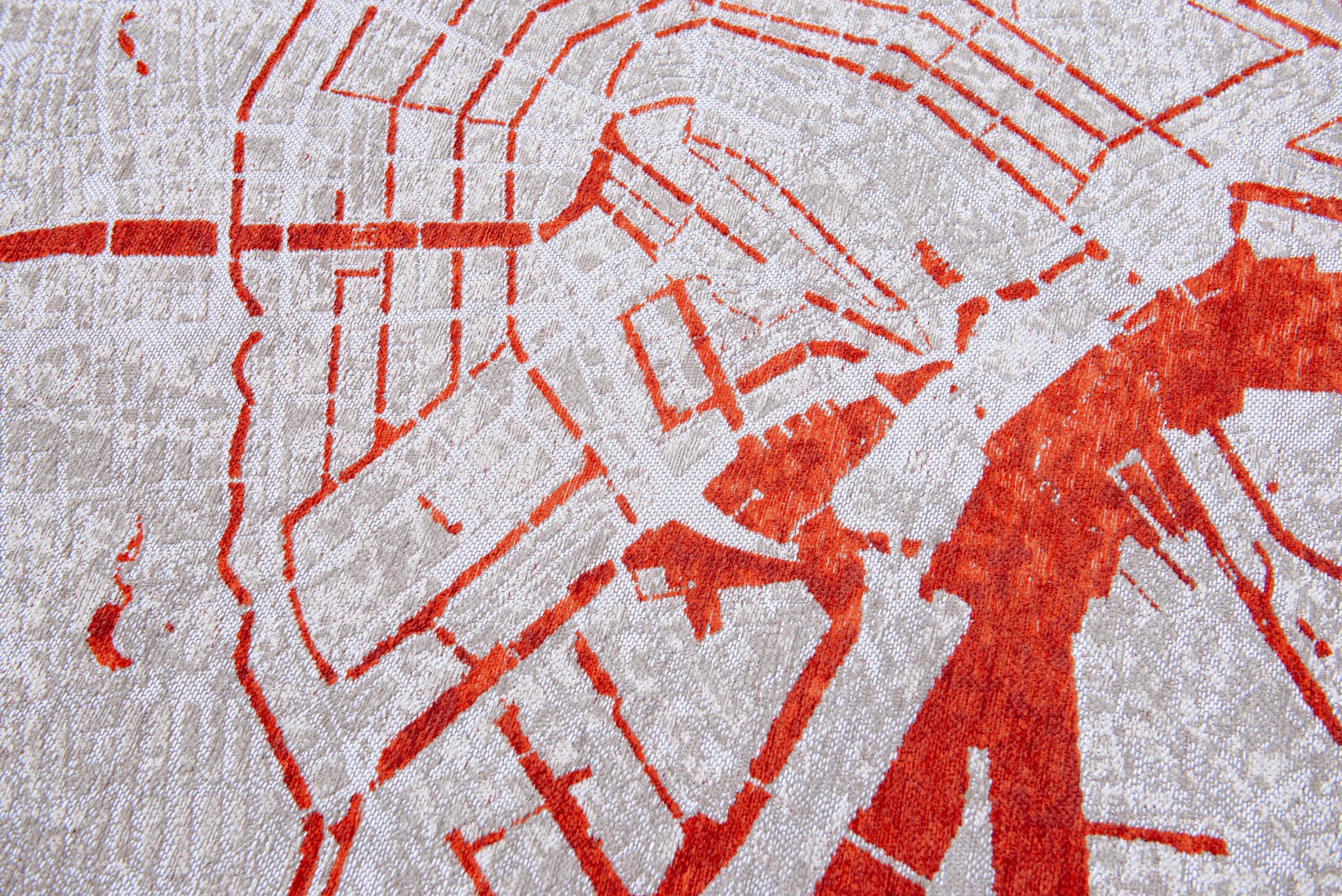 Tapete Orange Cut 9323 | Tamanho: 140 × 200 cm