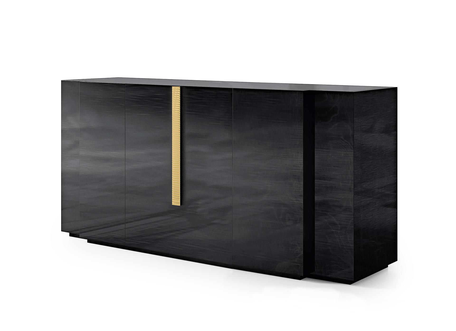 Buffet pequeno preto