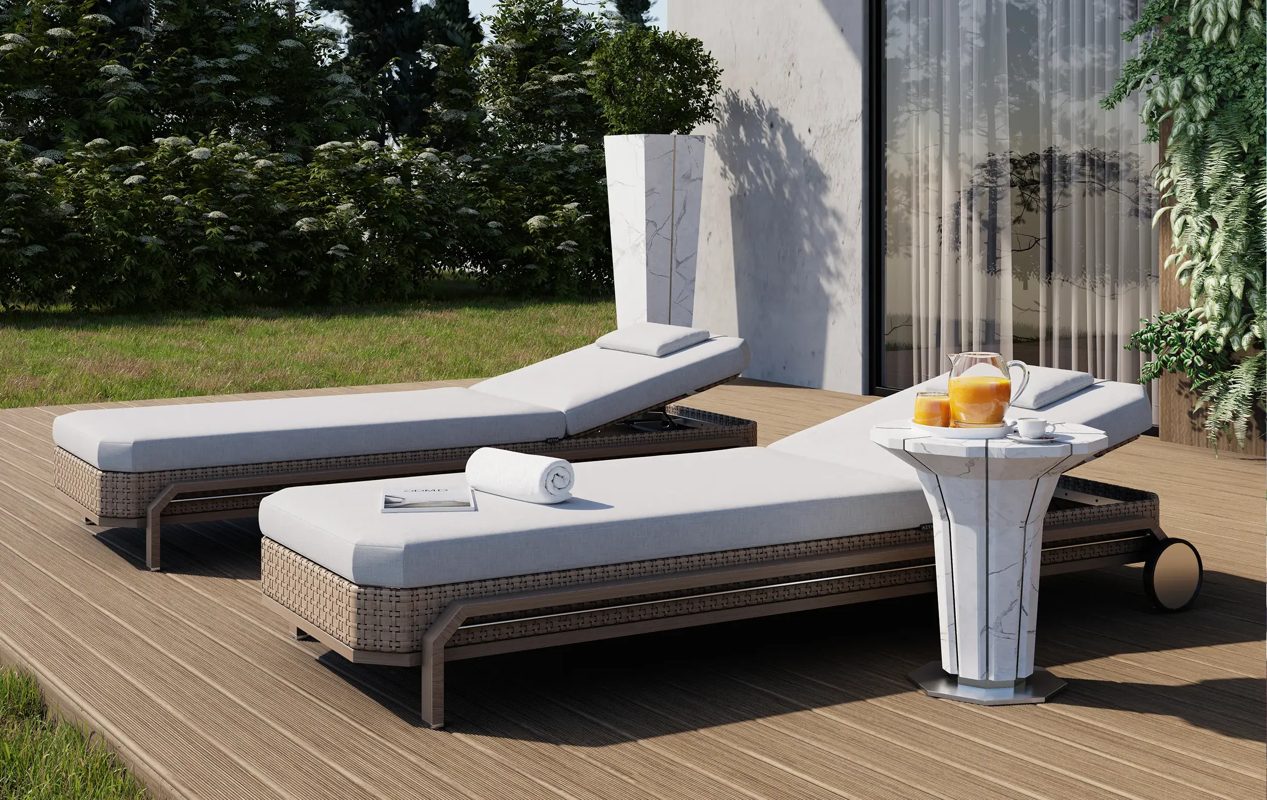 Espreguiçadeira Heritage madeira - 7